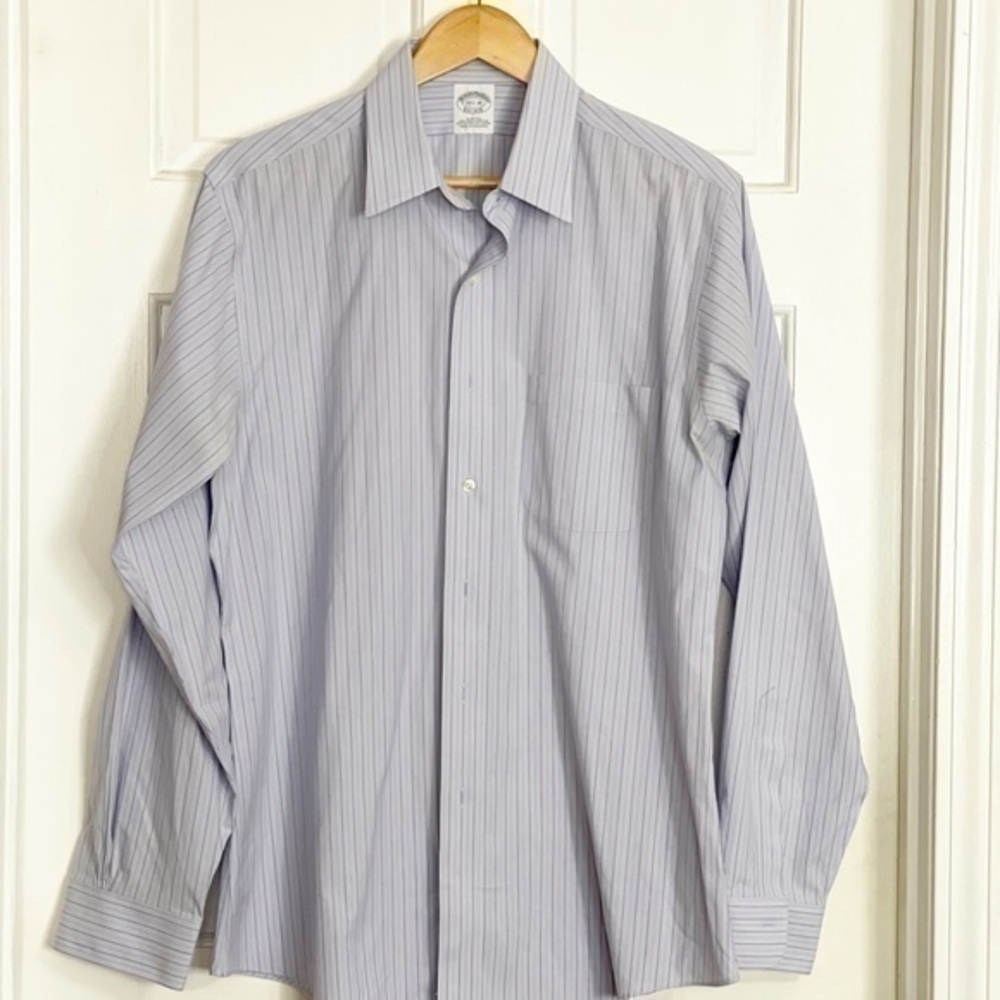Brooks Brothers Pinstripe Dress Shirt - Picture 1 of 4